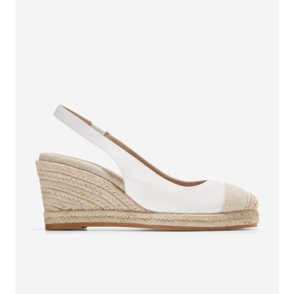 Cole Haan Women\'s Cloudfeel Espadrille Wedge Slingback